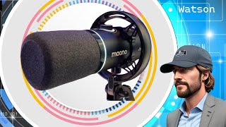 maono PD200W Hybrid Microphone - The World's First Wireless Dynamic Mic for Podcast