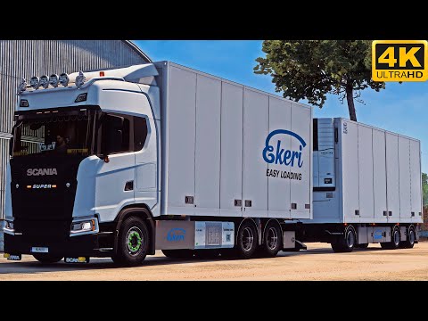 [G29] ETS2 (4K 60FPS) | GRAND UTOPIA | SCANIA S450 | CHAVANON - MALTERRE
