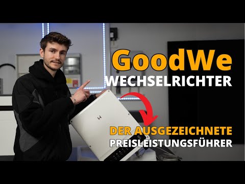 GoodWe GW8KN-ET Plus 16A- 8kW Wechselrichter inkl. Smartmeter Video