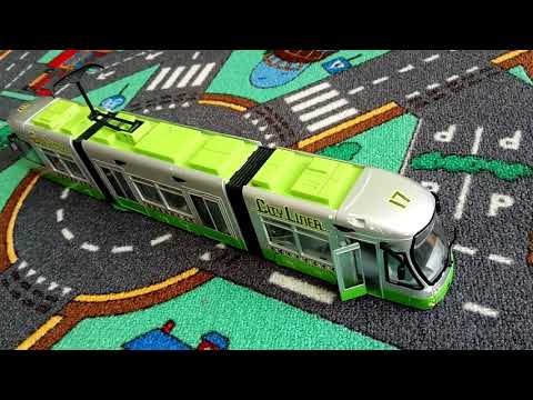 Autka dla dzieci# ruch drogowy #zabawa autkami#Auta samochody#Autos #Cars #Tramwaj#coches de juguete