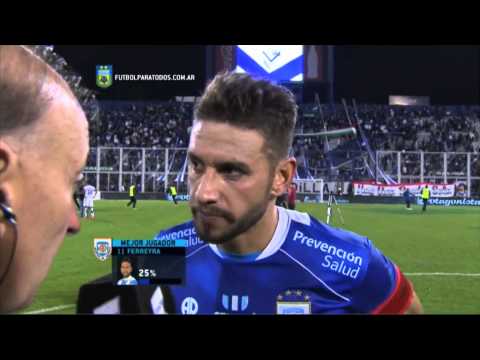 "Fuimos superiores". Vélez 2 - Rafaela 2. Fecha 20. Primera División 2015. FPT