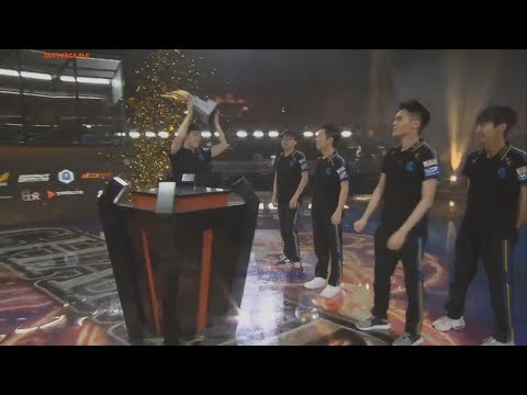 Galaxy Battles NewBee are the champions! Grand Final 3:0 vs Planet Odd #dota2 #CyberWins