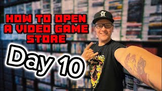 DAY 10 - Opening A Retro Video Game Store in 60 Days