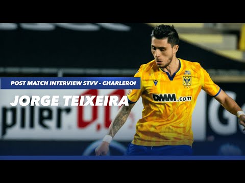 Post Match Interview STVV - Sporting Charleroi | Jorge Teixeira | STVV
