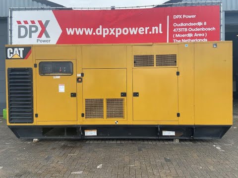 DPX Power: Caterpillar 900F - 3412 - 900 kVA Generator Set - DPX-12388
