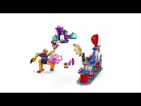 Конструктор LEGO Super Heroes Marvel Spidey Паутинная штаб-квартира команды Паука 193 детали (10794)