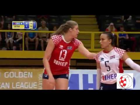 Samanta Fabris - Croatia vs France | 31 points CEV Golden League