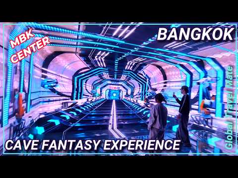 Let's Explore Bangkok's Newest Attraction Cave Fantasy at MBK Center 🇹🇭 Thailand