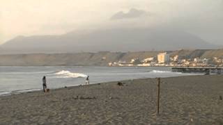 preview picture of video 'пляж трухильо перу'