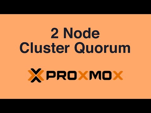 Proxmox 2-node Homelab Cluster Quorum WITHOUT QDevice