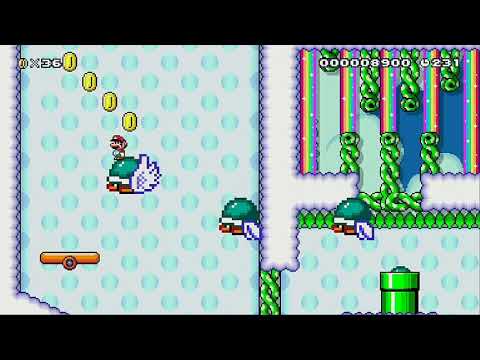 SMM2: Climbing the sky by CharlieLTC