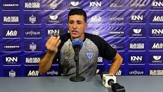 31.01 | COLETIVA DE IMPRENSA PÓS JOGO | BARRA FC 1X1 SANTA CATARINA | EDUARDO SOUZA