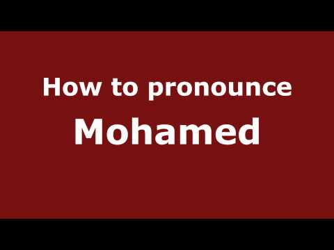 Pronounce Names - How to Pronounce Mohamed