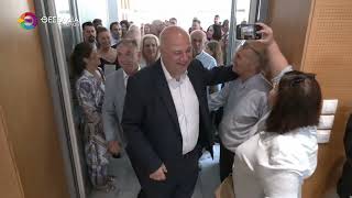 ΠΑΡΟΥΣΙΑ ΚΩΣΤΑ ΤΣΙΑΡΑ ΥΠΕΓΡΑΦΗ ΤΟ ΕΡΓΟ ΤΟΥ ΤΟΕΒ ΤΑΥΡΩΠΟΥ 07 08 2025