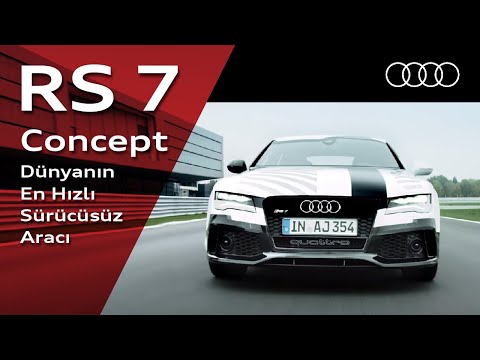 Audi RS7 - Dünyanın En Hızlı Sürücüsüz Aracı