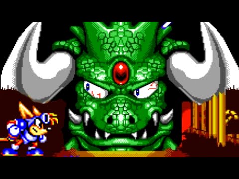 Rocket Knight Adventures 2 (Sparkster) All Bosses (No Damage)