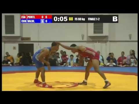 Campeonato Panamericano Adulto de Lucha 2013 Panamá Final Libre 60 KG.