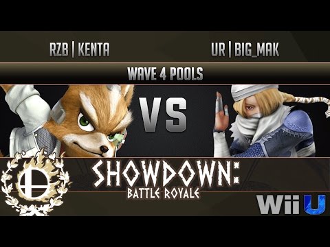 Showdown Battle Royale WAVE 4 POOLS - RZB | Kenta (Fox) vs UR | big_mak (Sheik)
