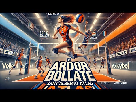 SERIE D Fipav - 2024/25  - 22.03.25 - DI.RE.L. Ardor Bollate vs GSO Sant'Alberto ATLAS - 3 - 2