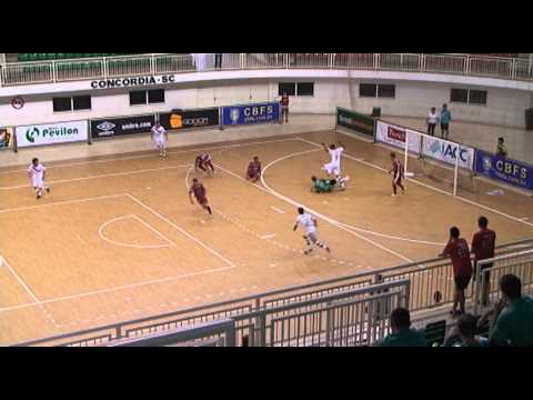 X SUPERLIGA DE FUTSAL - Alguns lances do 1º Jogo (22/02)