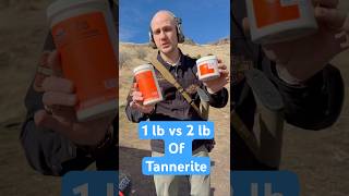 Can you tell the difference Tannerite exploding targets. #tannerite #explosion #vs