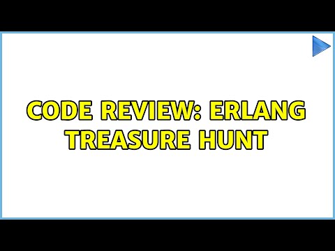 Code Review: Erlang treasure hunt (3 Solutions!!)