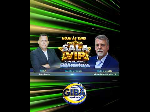 GIBA ENTREVISTA PREFEITO DE PARAÍSO DO NORTE PR -  BETO REVELA PRÉ-CANDIDATURA A DEPUTADO ESTADUALPR