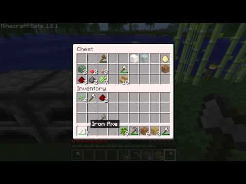 Minecraft: Tree Fortress w/ Creatures - Part 2: Erecting the Tree