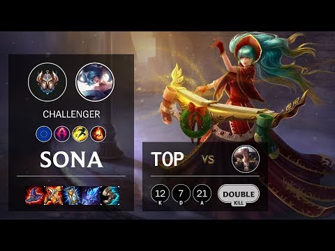Sona Top vs Sett - EUW Challenger Patch 10.3