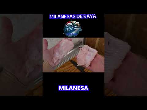 MILANESAS DE RAYA 😋🎣 #pesca #viral #fishing #viralvideo #raya #paraná #santafe #pescaycocina #parati