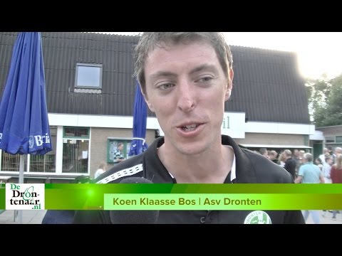 Koen Klaasse Bos over promotie Asv Dronten