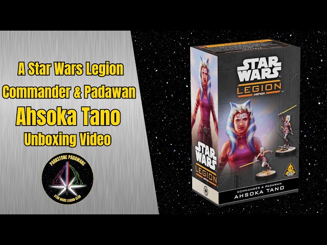 Vídeo relacionado con Asmodee Star Wars Legión: Commander & Padawan Ahsoka Tano