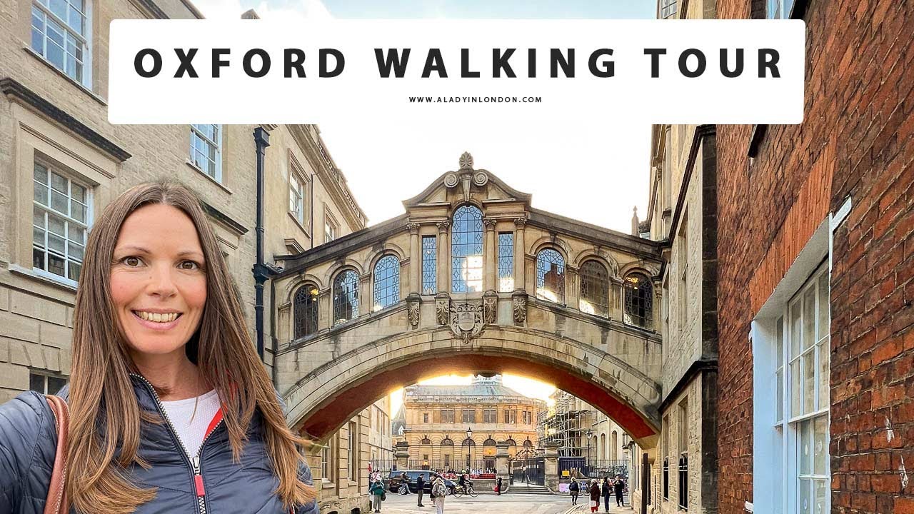 OXFORD WALKING TOUR | Oxford University Colleges | Christ Church | Covered Market | Radcliffe Camera