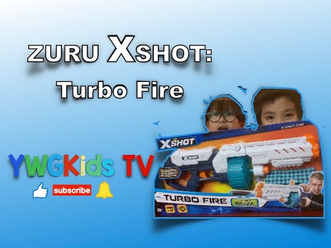 Zuru Xshot Turbo Fire | Unboxing