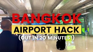 Bangkok International Airport Arrival Guide | Fast Track and Taxi | Suvarnabhumi Airport Thailand