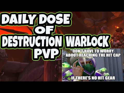 Daily Dose of Destruction Warlock Domination in Ranked Arenas - Chaos  Bolt Legendary - Shadowlands
