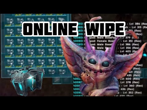 ONLINE  WIPING/CAGING Lost Island Crouch Cave server 1672 | Official Ark | Thicc Loot |