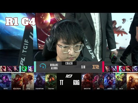 TT vs RNG - Game 4 | Round 1 LPL Spring 2023 Playoffs | TT vs Royal Never Give Up G4