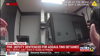 Former DeSoto Parish deputy sentenced for assaulting detainee
