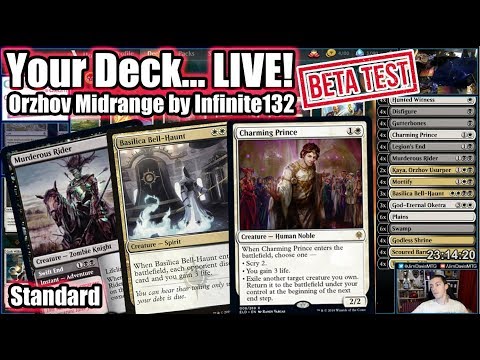 Your Deck... LIVE! "Orzhov Midrange" by Infinite132 - Dissecting Synergy Versus Power