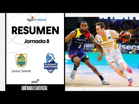 Lenovo Tenerife - MoraBanc Andorra  (71-53) GAME HIGHLIGHTS | Liga Endesa 2023-24