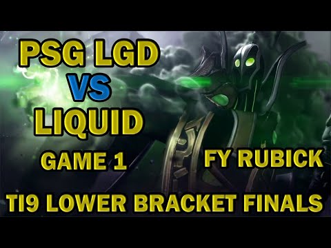 LIQUID VS LGD GAME 1 TI9 | FY RUBICK GOD VS LIQUID