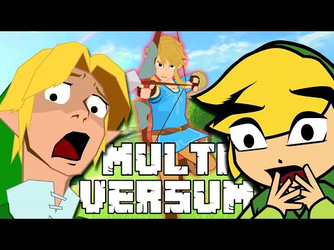 The ZELDA MULTIVERSE - LINK meets LINK | Zelda Parody DUB