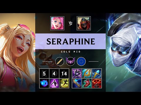 Seraphine Mid vs Zed - EUW Master Patch 25.05