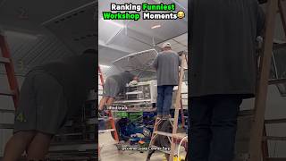 Ranking Funniest Workshop moments 😃 #fyp #shorts #mechanic #repairshop #tehnician #mechaniclife