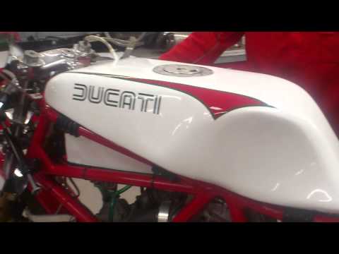 Jhp Ducati Coventry,fine tunning a Ducati 750