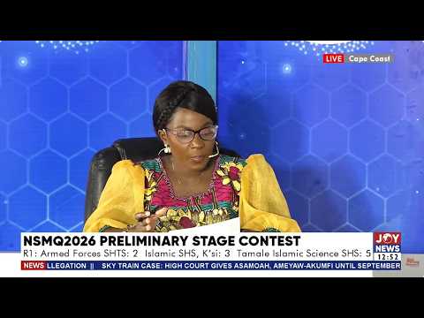 NSMQ 2026: Armed Forces SHTS vs Tamale Islamic Science SHS vs Islamic SHS, Kumasi