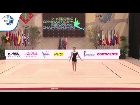 HUSTEA Stefan Costin (ROU) - 2015 Aerobic Junior European - individual men final
