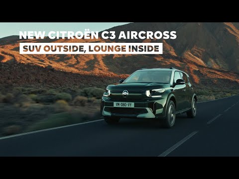 All-new Citroën C3 Aircross, most affordable multi-energy compact SUV, available in 7-seater