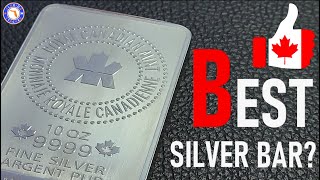 Best SILVER to Buy? Why the Royal Canadian Mint 10 ounce Silver Bar is TOPS!